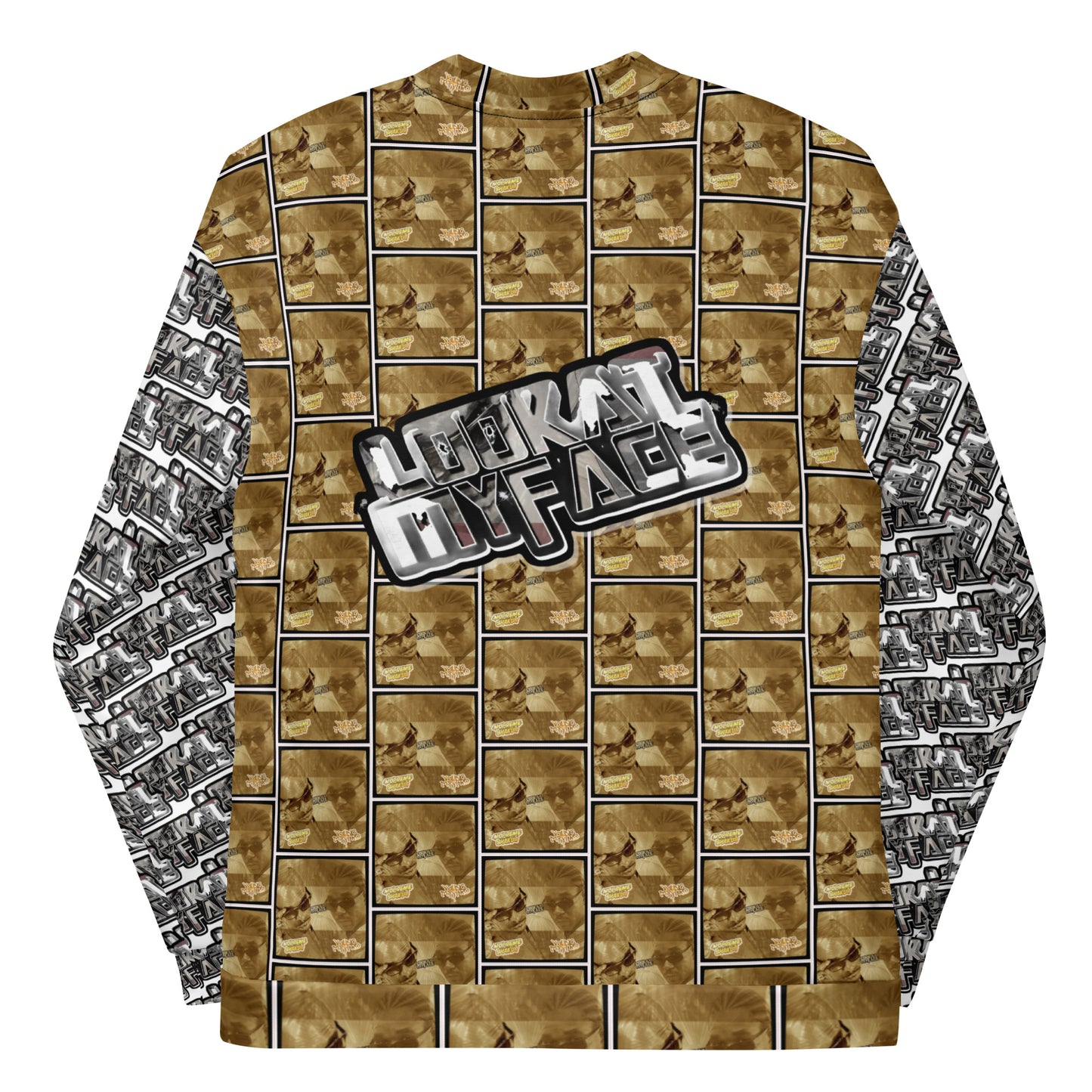 Look at my face Unisex Bomber Jacket