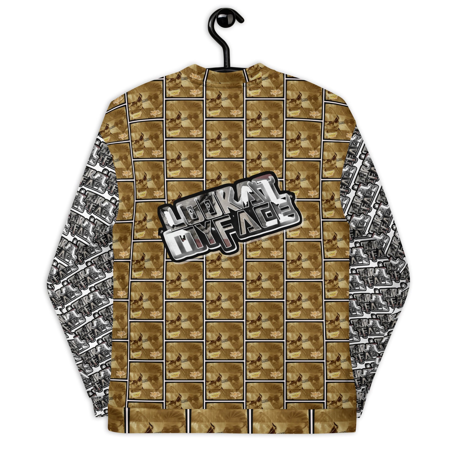 Look at my face Unisex Bomber Jacket