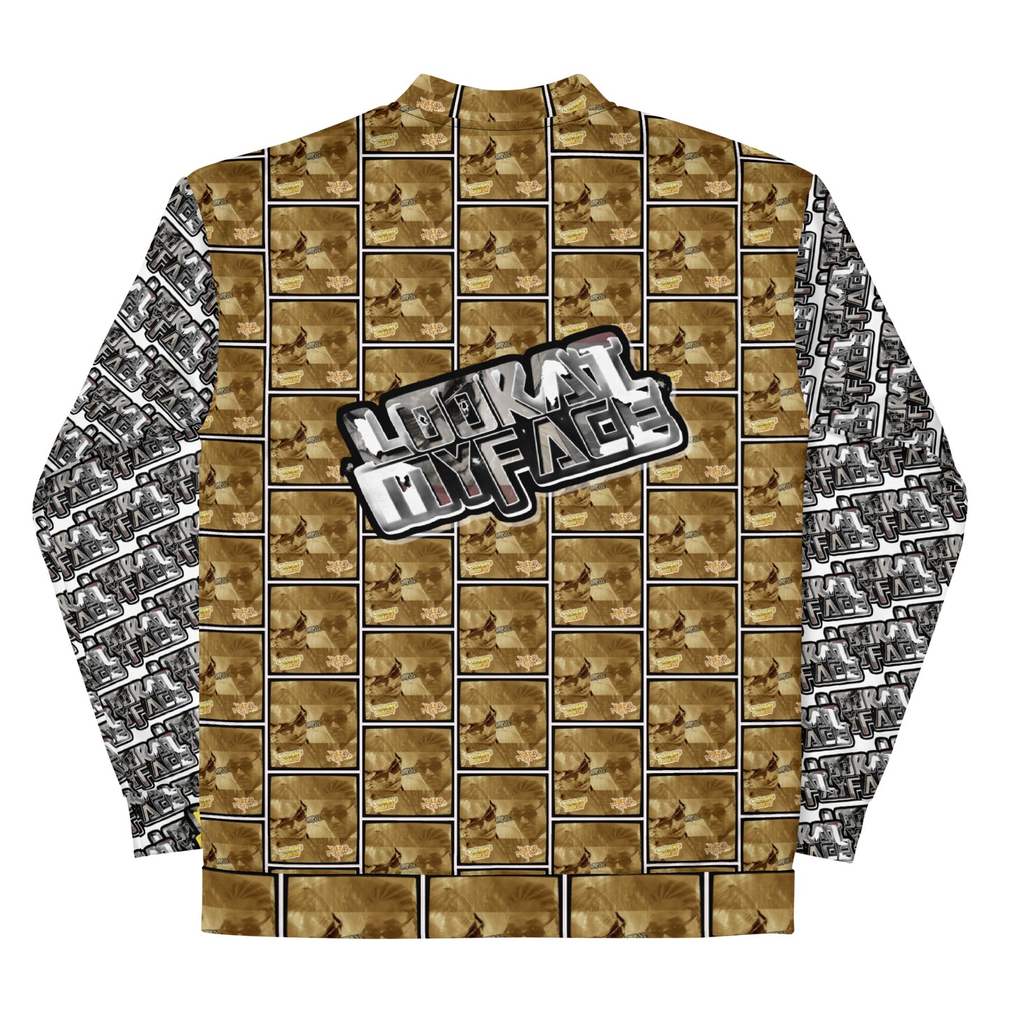 Look at my face Unisex Bomber Jacket