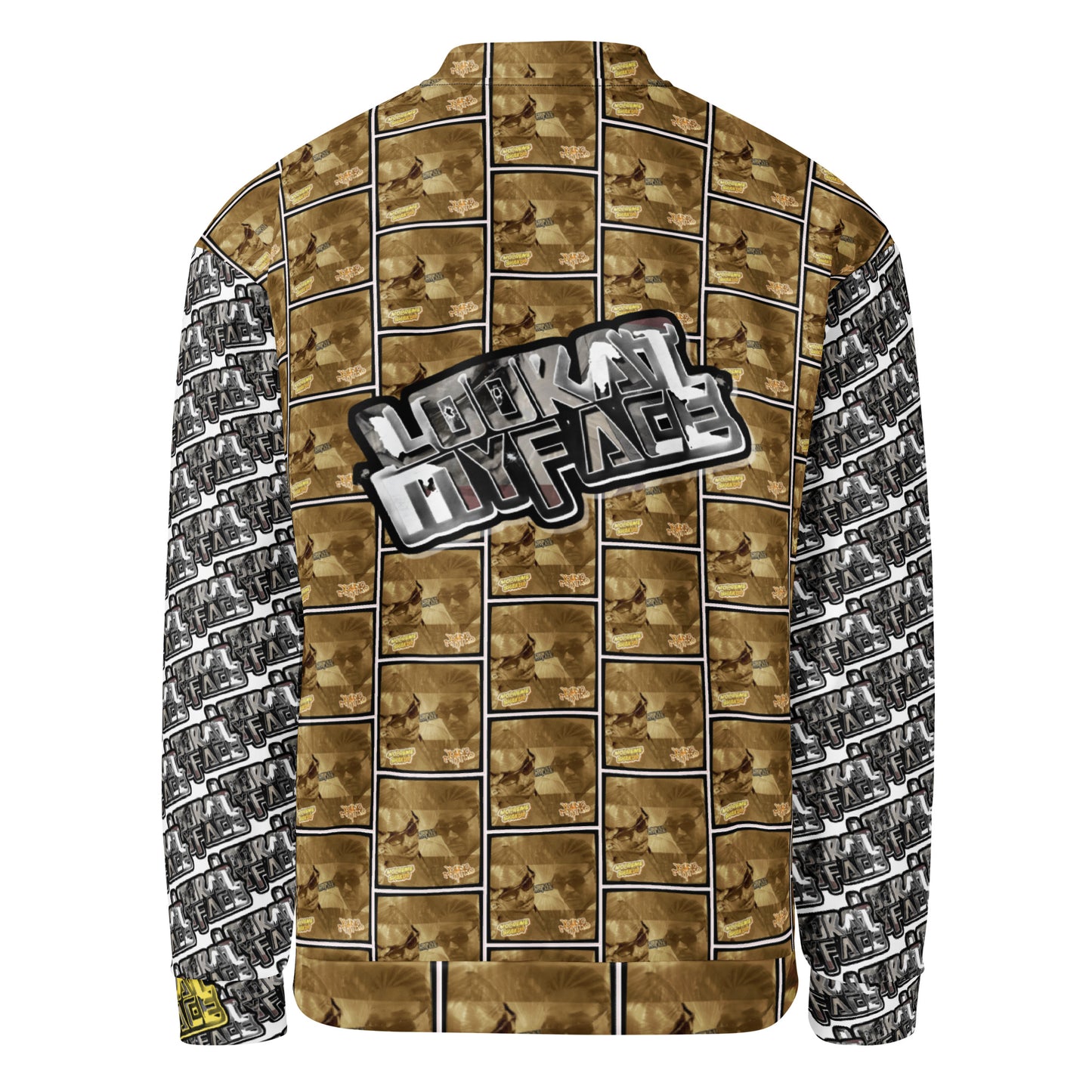 Look at my face Unisex Bomber Jacket