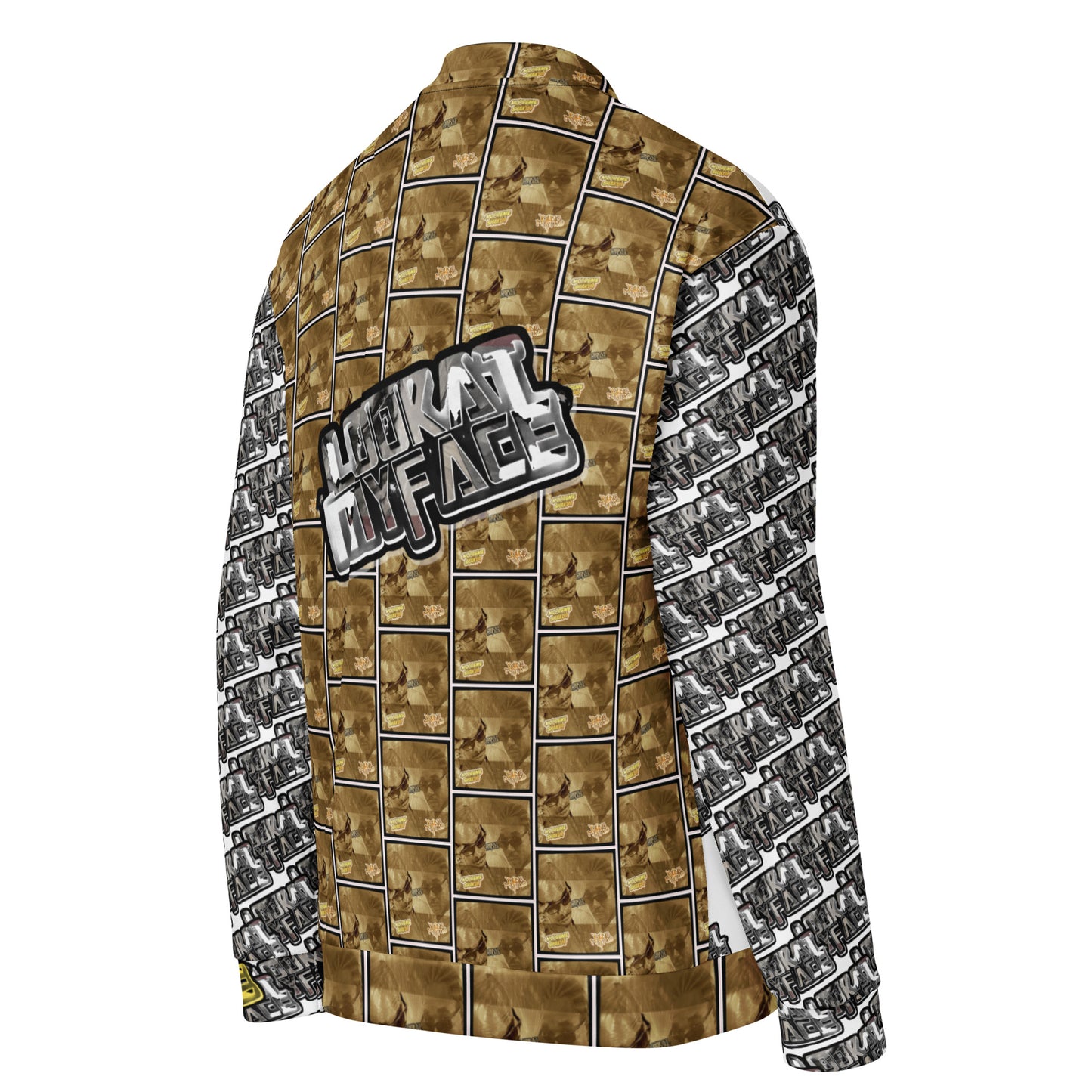 Look at my face Unisex Bomber Jacket