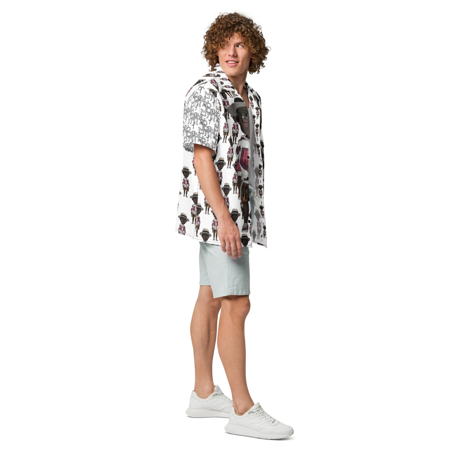 Young Mystro Unisex button shirt