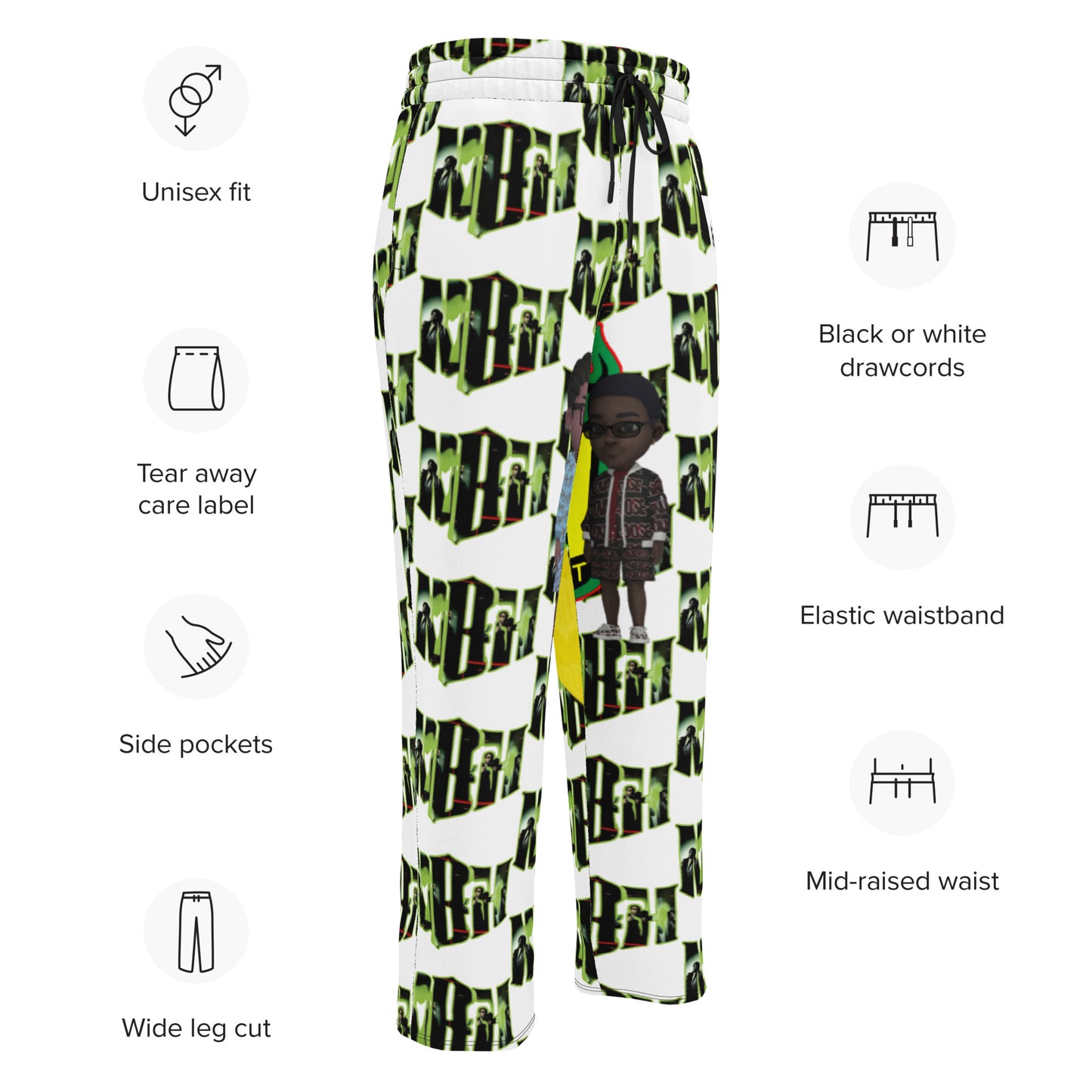 NBH Wide-leg joggers