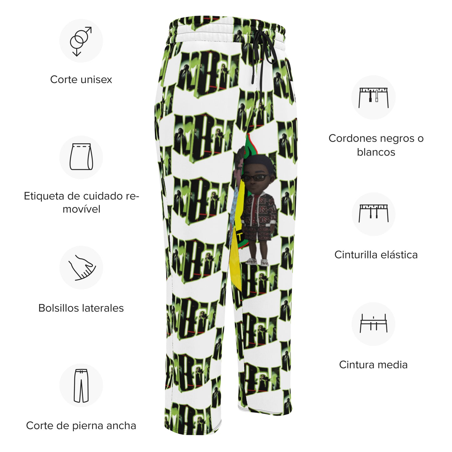 NBH Wide-leg joggers