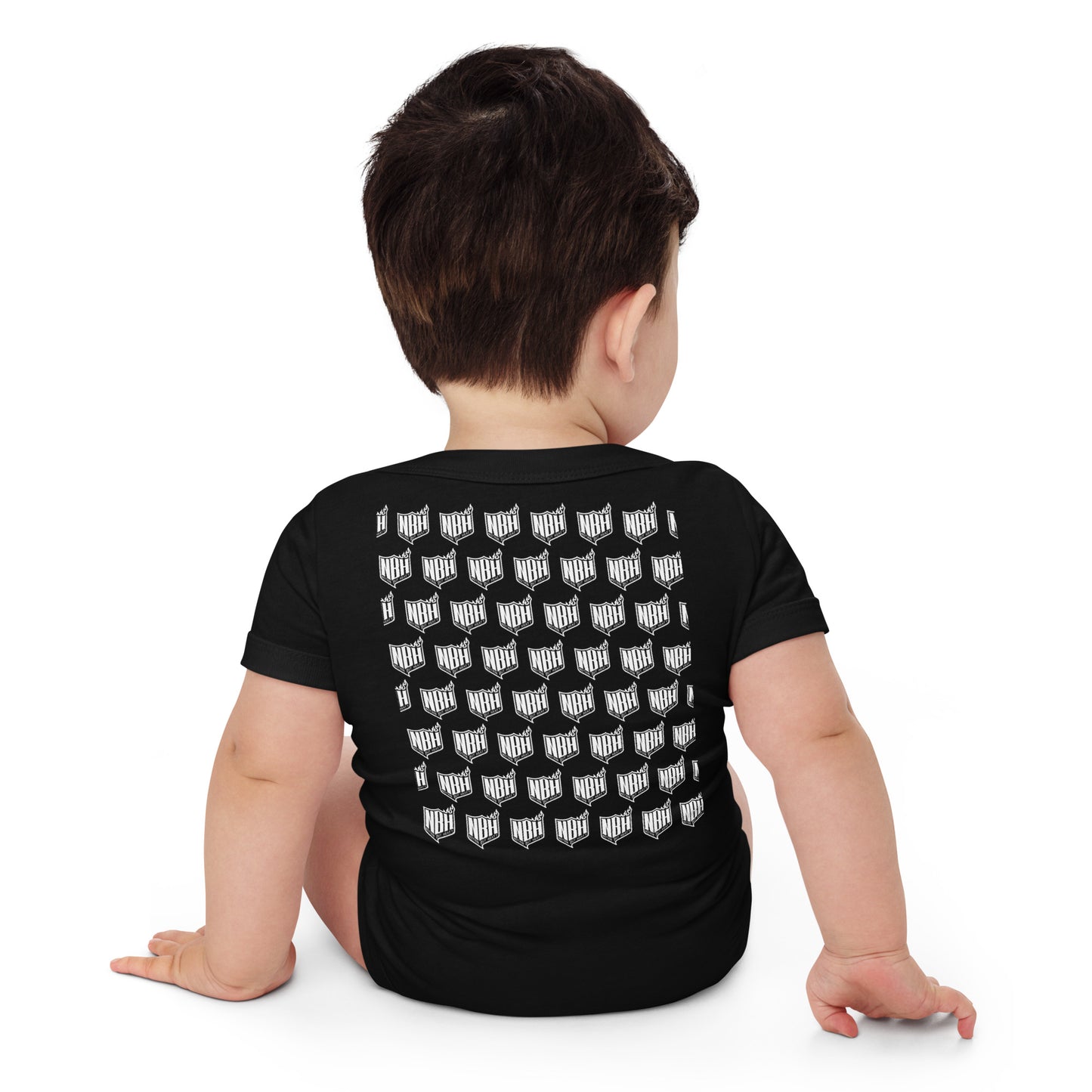 NBH Cartoon character Baby short sleeve one piece