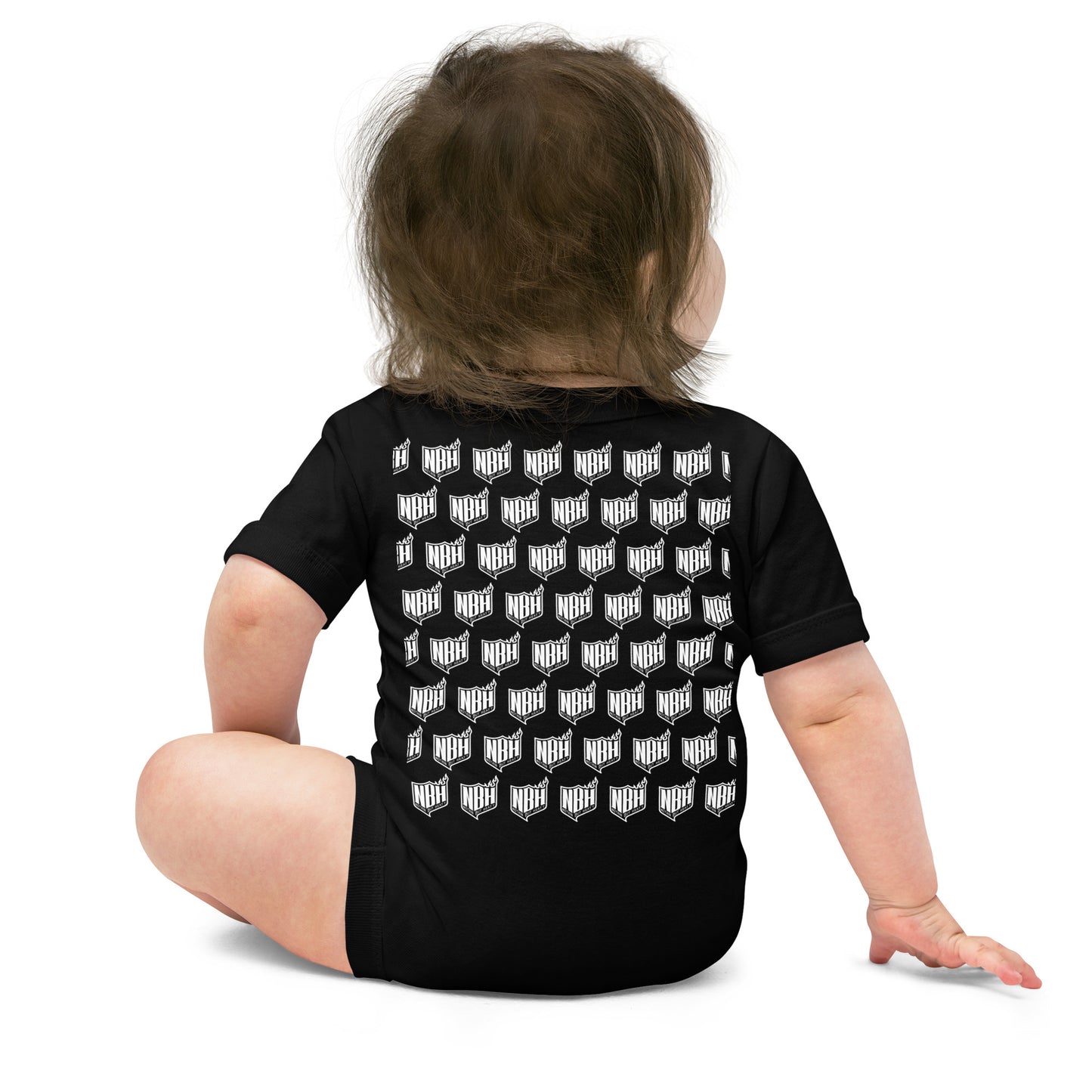 NBH Cartoon character Baby short sleeve one piece