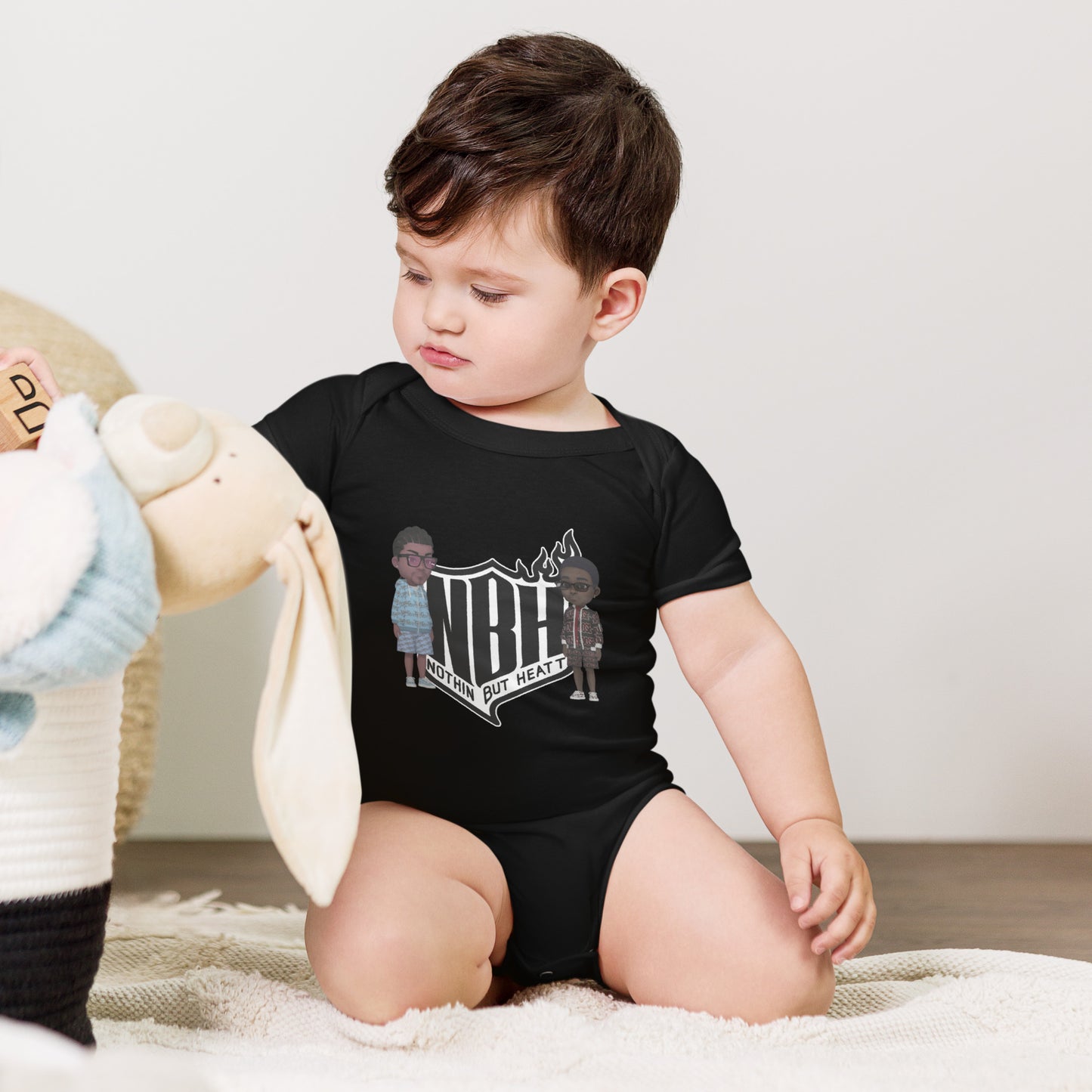 NBH Cartoon character Baby short sleeve one piece