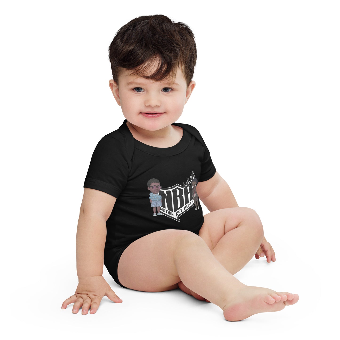 NBH Cartoon character Baby short sleeve one piece
