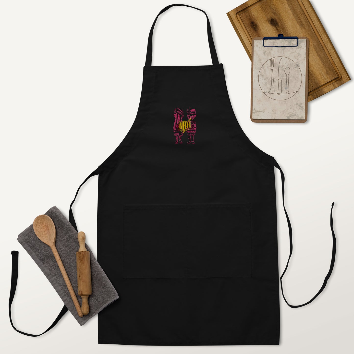 NBH The Heatt Embroidered Apron
