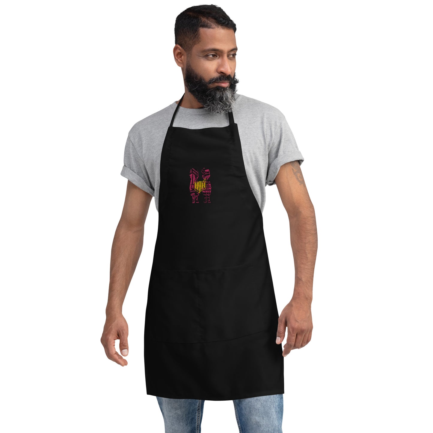 NBH The Heatt Embroidered Apron