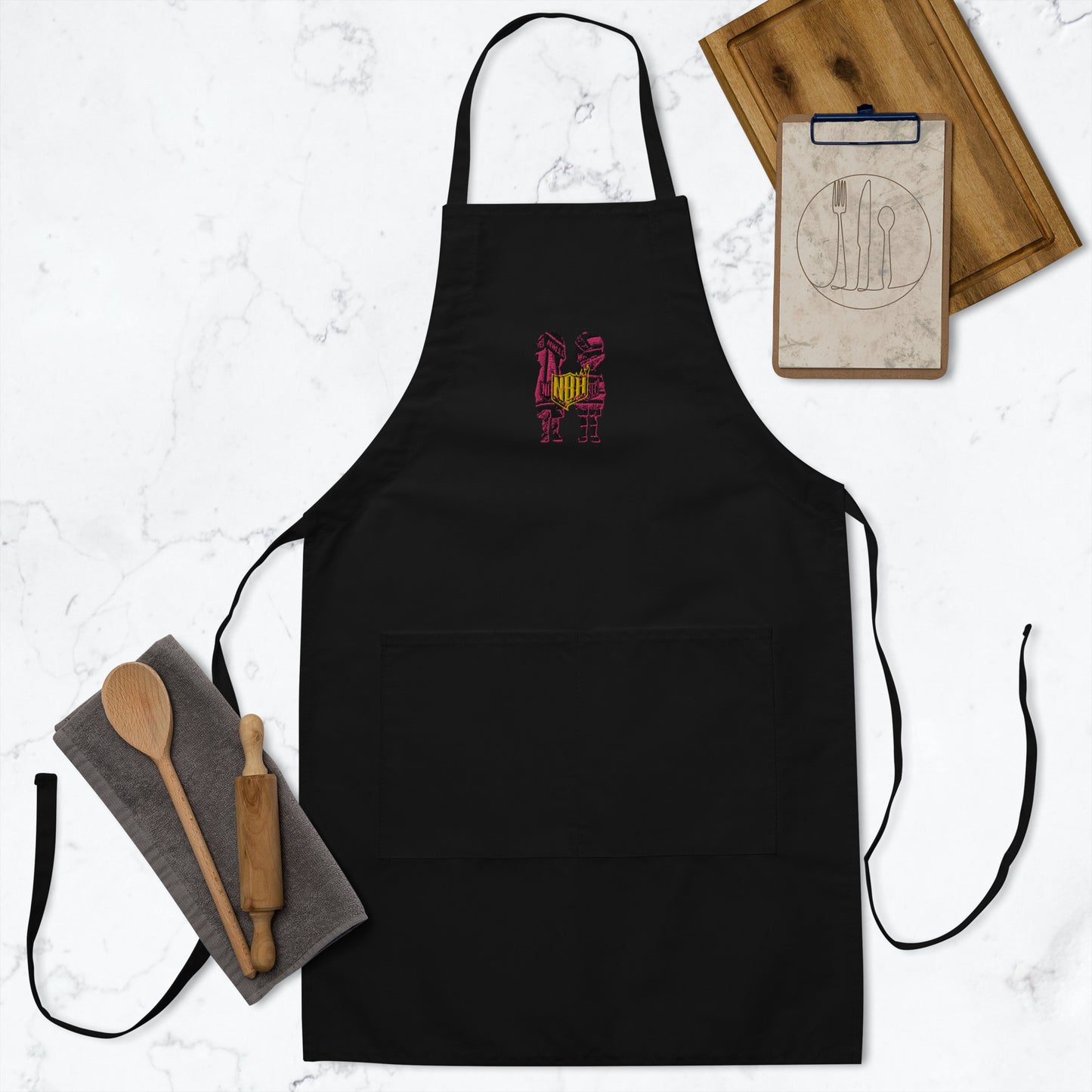 NBH The Heatt Embroidered Apron