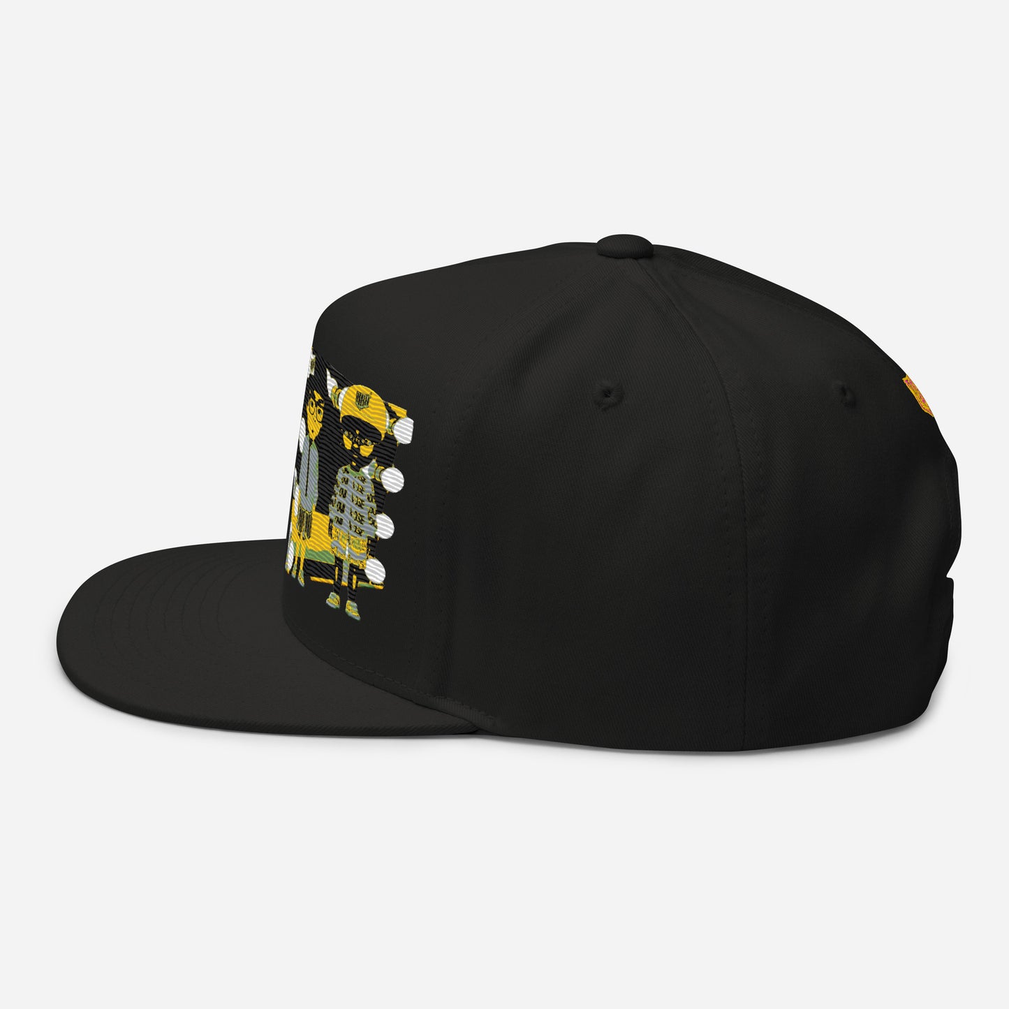 NBH Block Material Flat Bill Cap