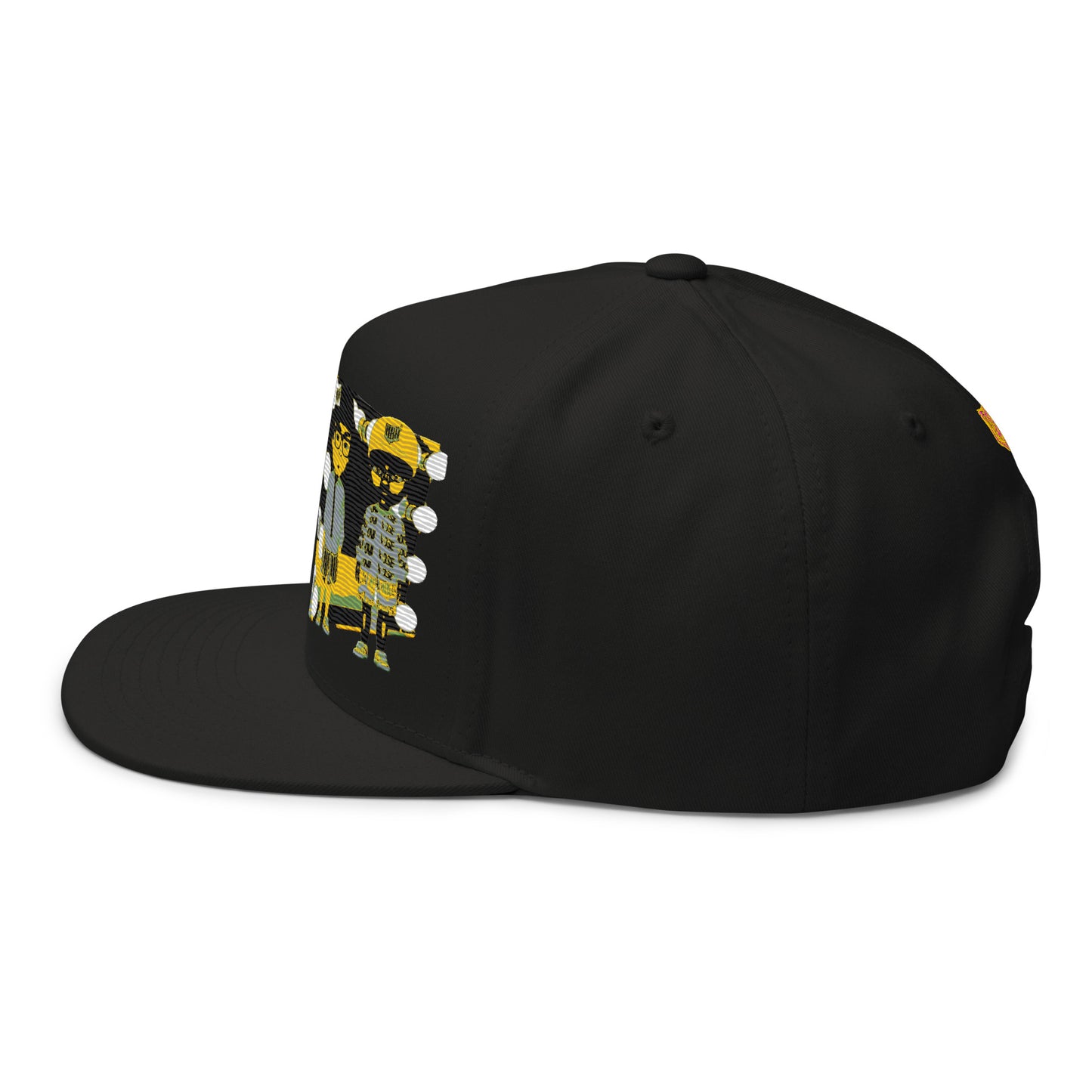 NBH Block Material Flat Bill Cap