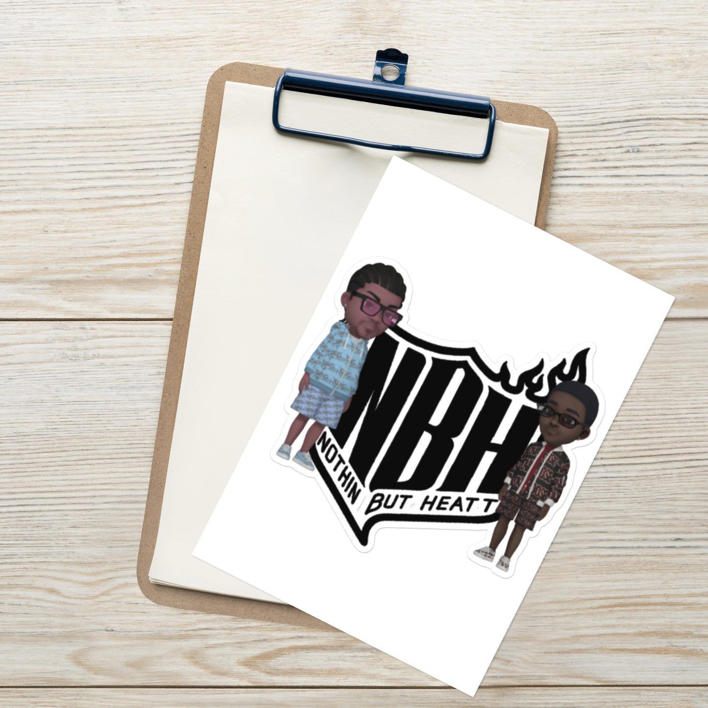 Ova-Dose & Young Mystro Sticker sheet