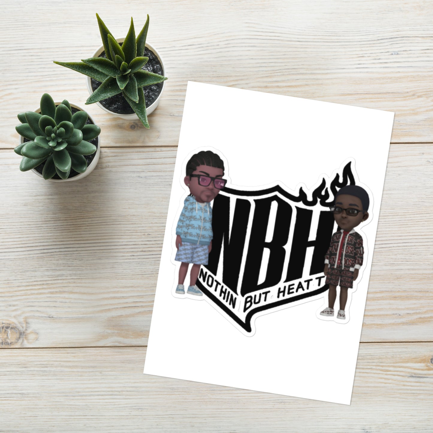 Ova-Dose & Young Mystro Sticker sheet