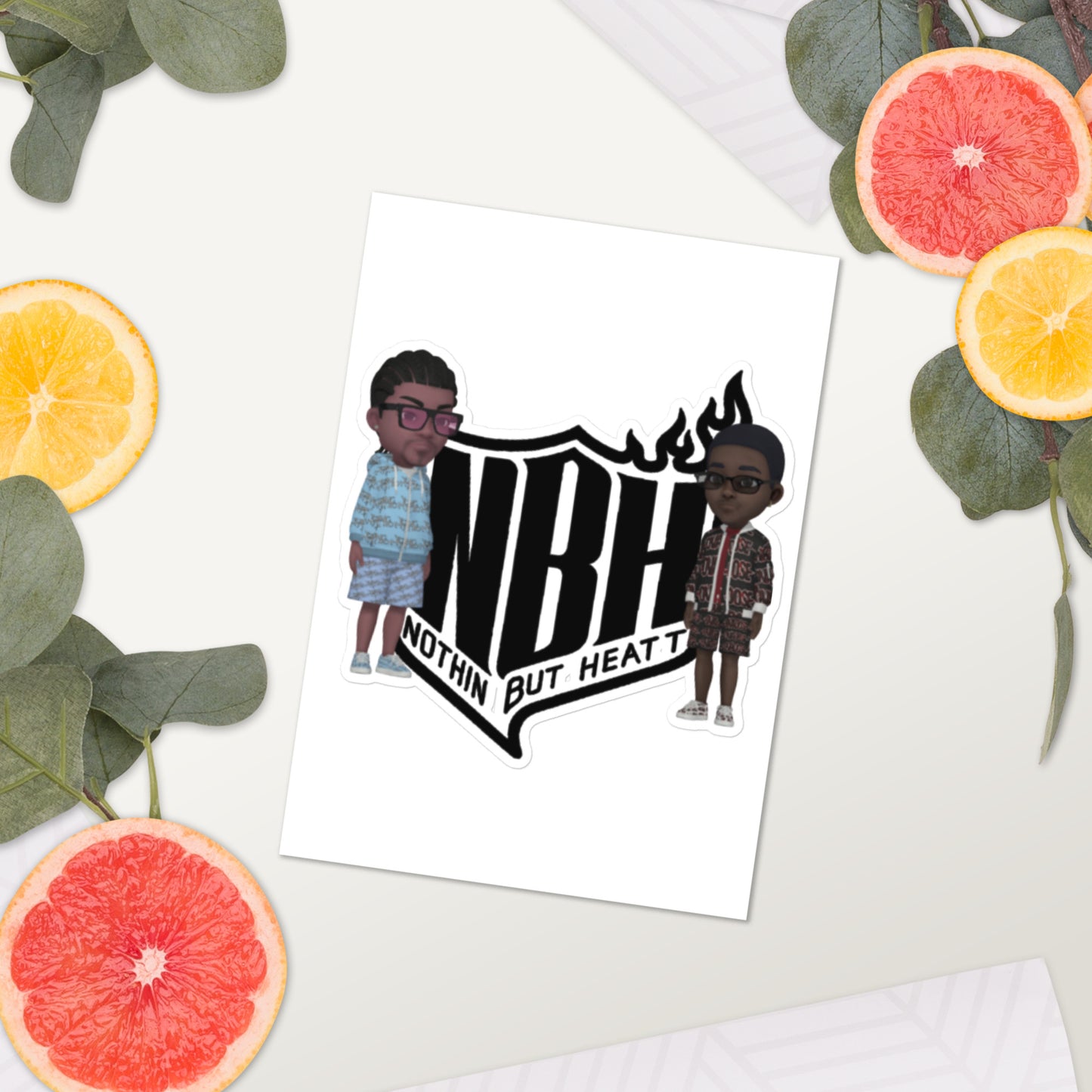 Ova-Dose & Young Mystro Sticker sheet