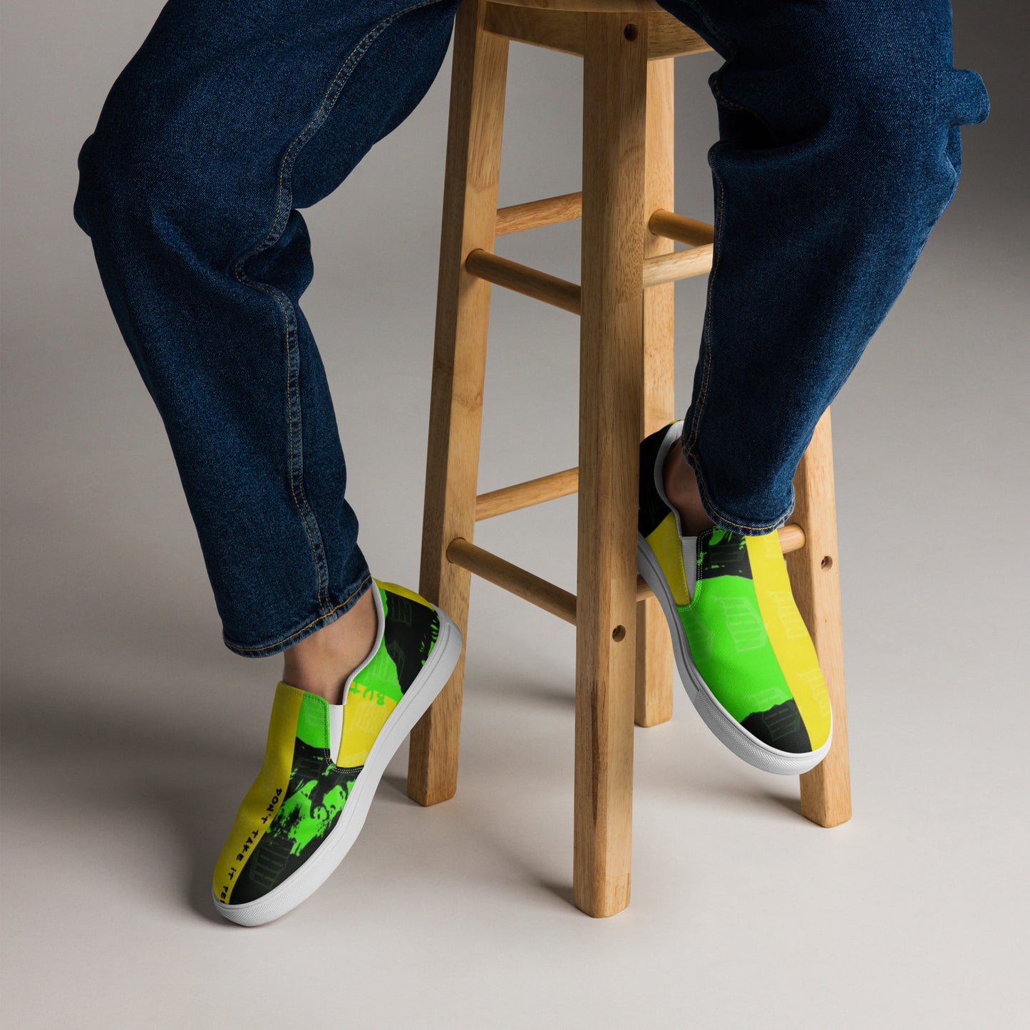 Nothin But Heatt Men’s slip-on canvas shoes