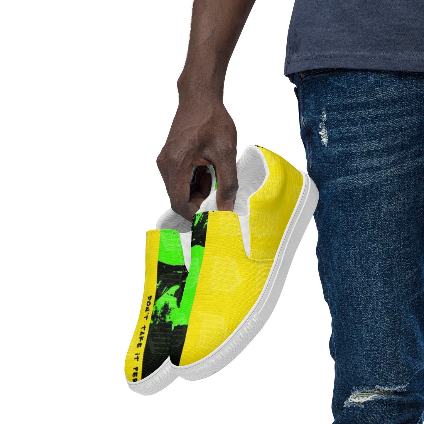 Nothin But Heatt Men’s slip-on canvas shoes