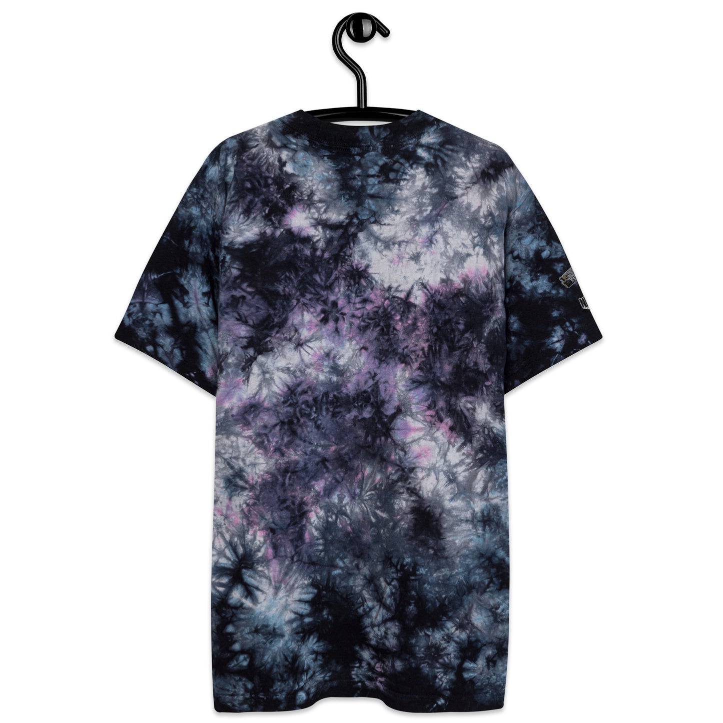 Look at my face Oversized tie-dye t-shirt