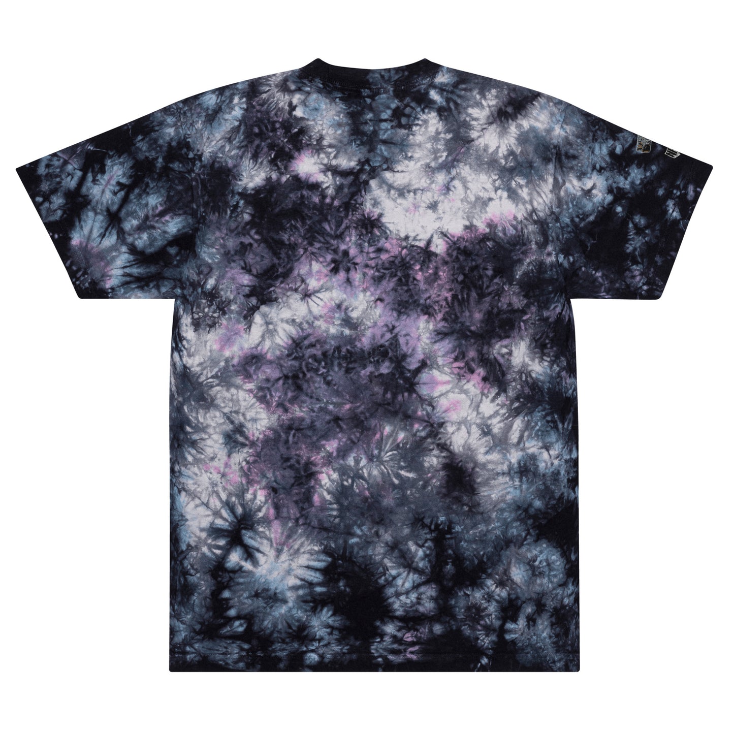 Look at my face Oversized tie-dye t-shirt