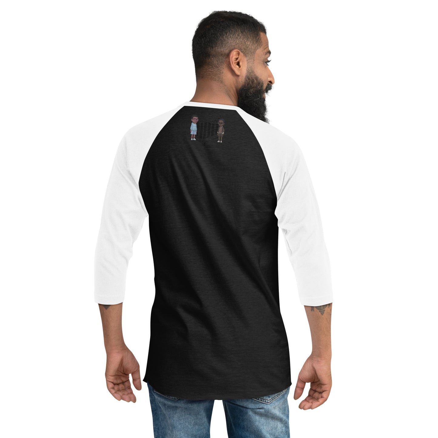 NBH Vintage 3/4 sleeve raglan shirt