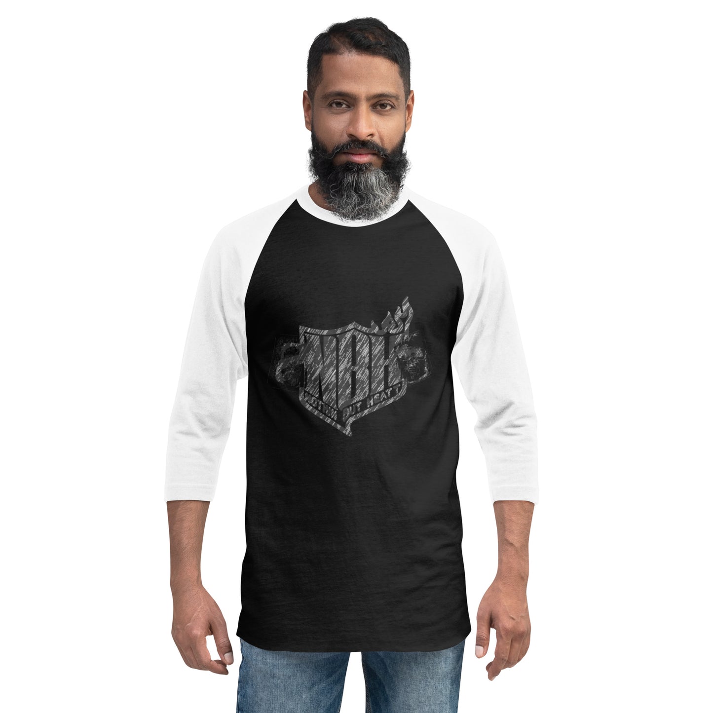NBH Vintage 3/4 sleeve raglan shirt