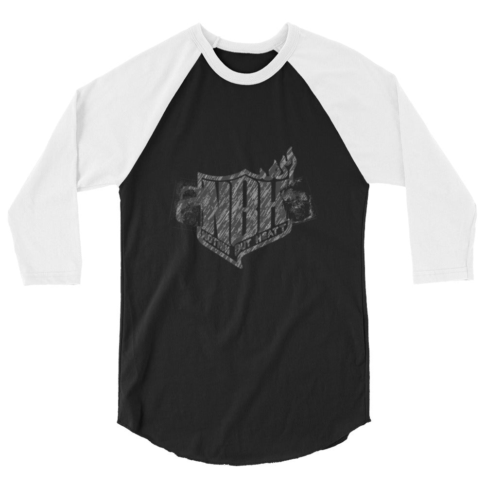 NBH Vintage 3/4 sleeve raglan shirt