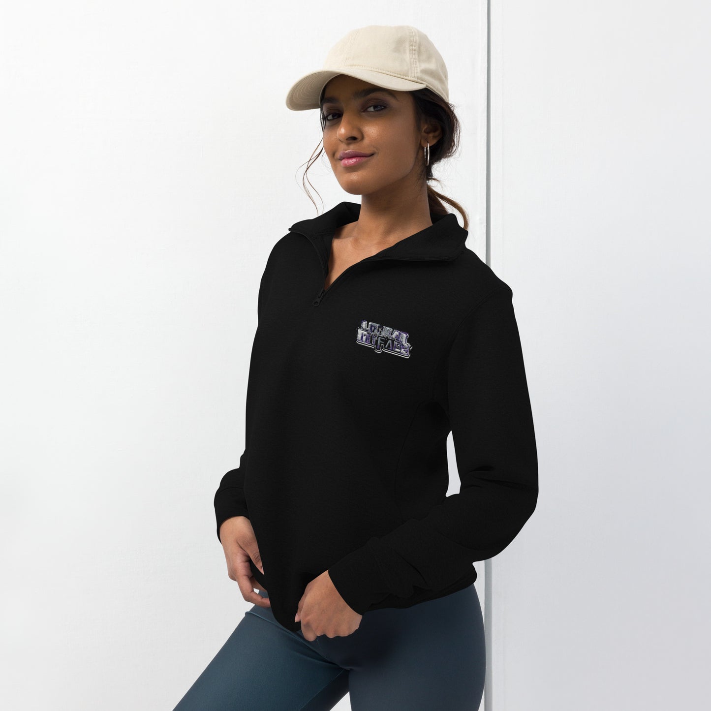 Look at my face Unisex fleece pullover