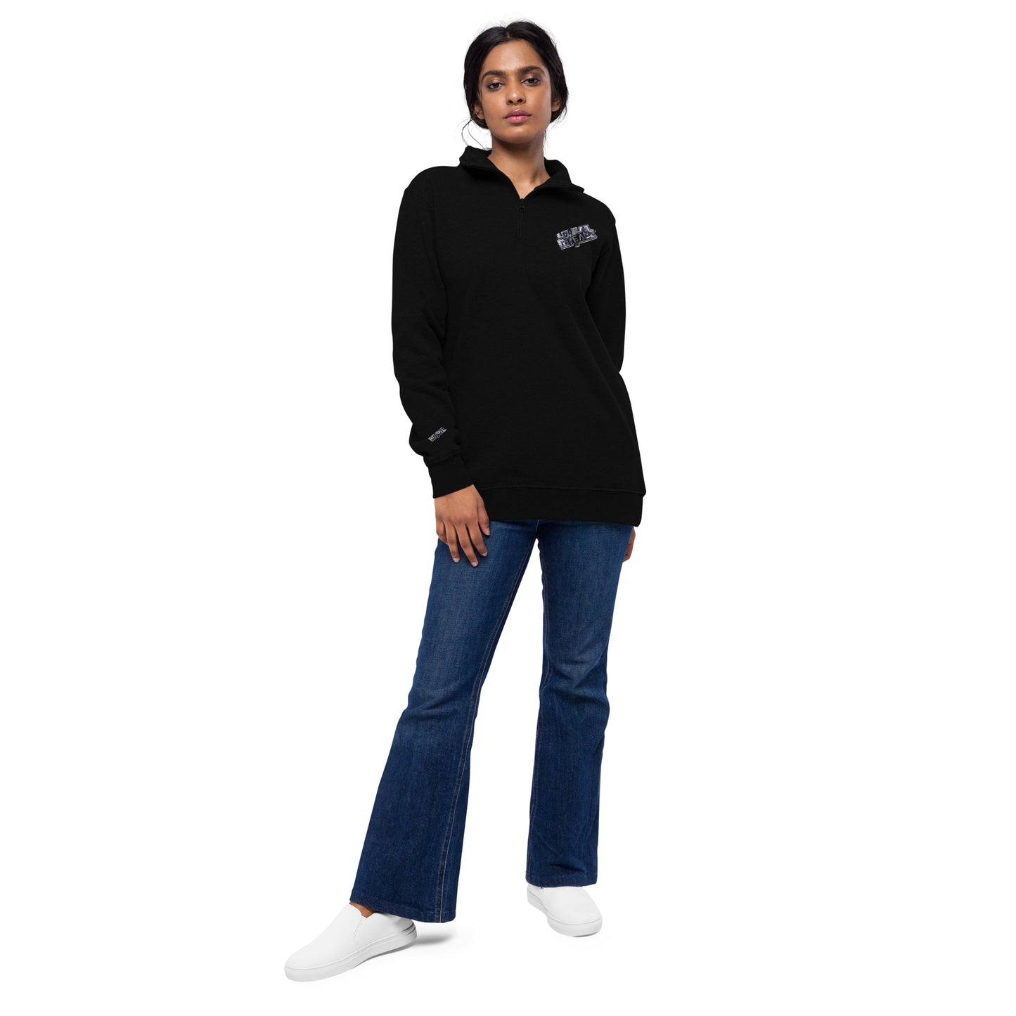 Look at my face Unisex fleece pullover