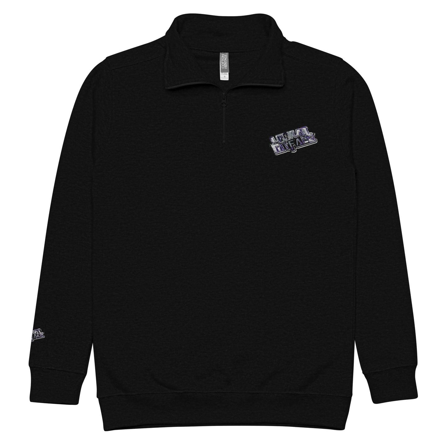 Look at my face Unisex fleece pullover