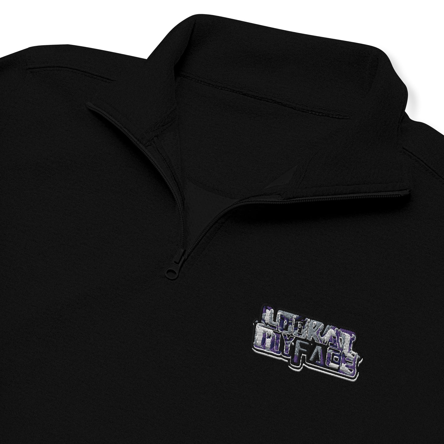 Look at my face Unisex fleece pullover