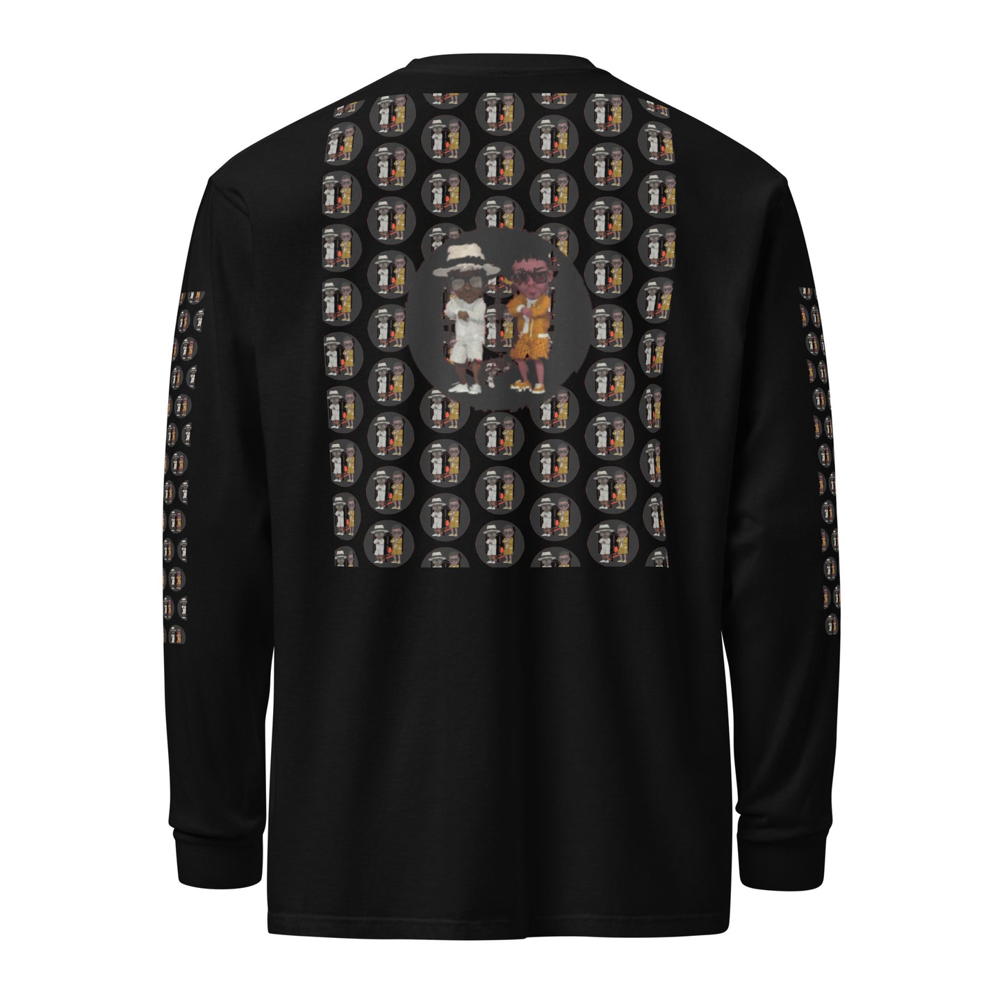 NBH Garment-dyed heavyweight long-sleeve shirt