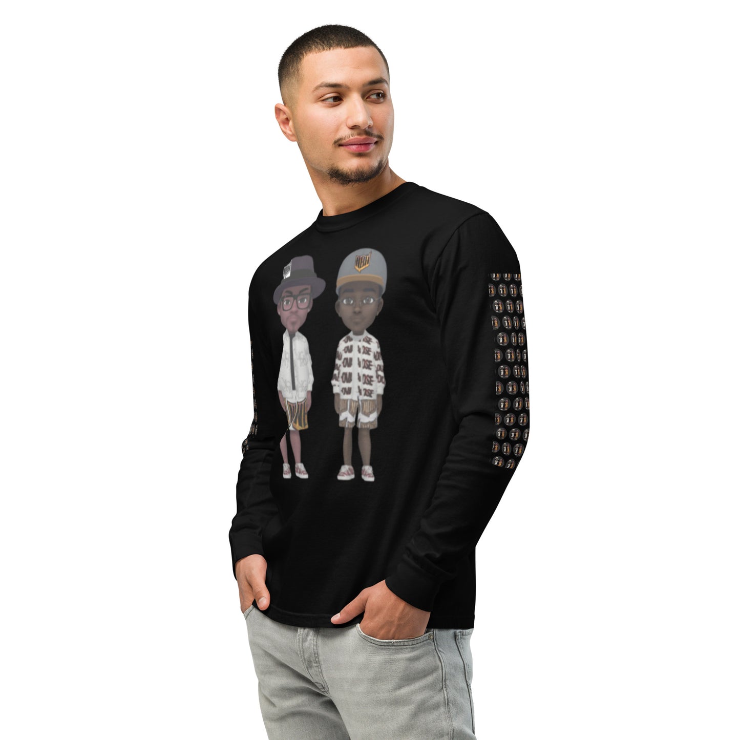 NBH Garment-dyed heavyweight long-sleeve shirt