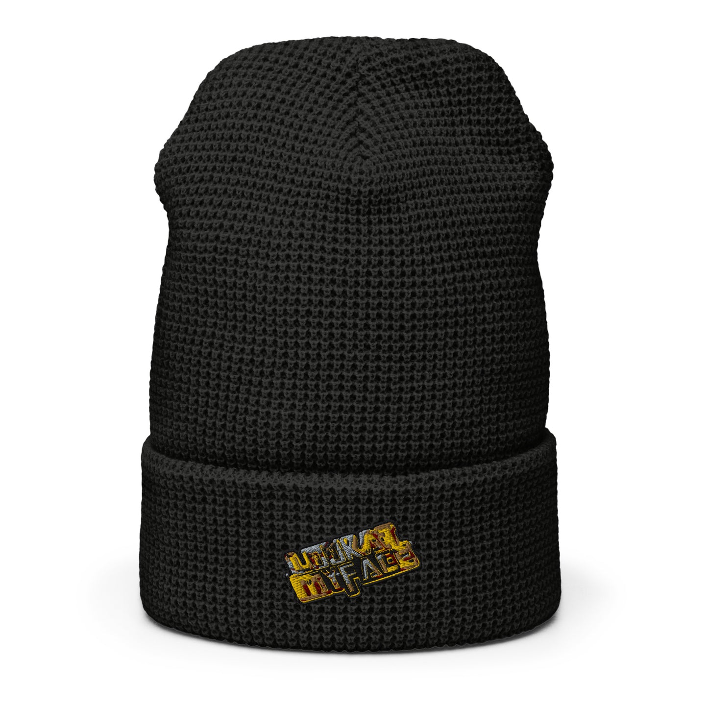 Look at my face Waffle beanie