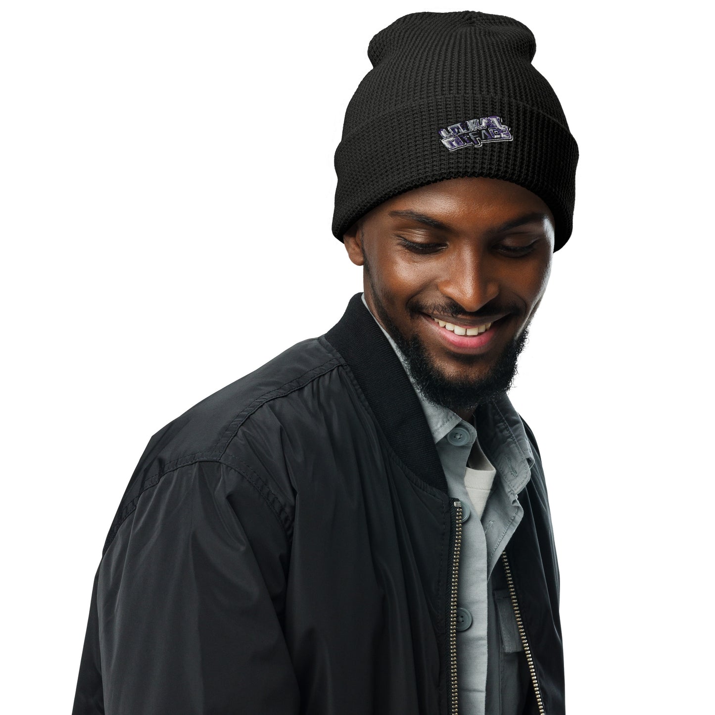 Look at my face Waffle beanie