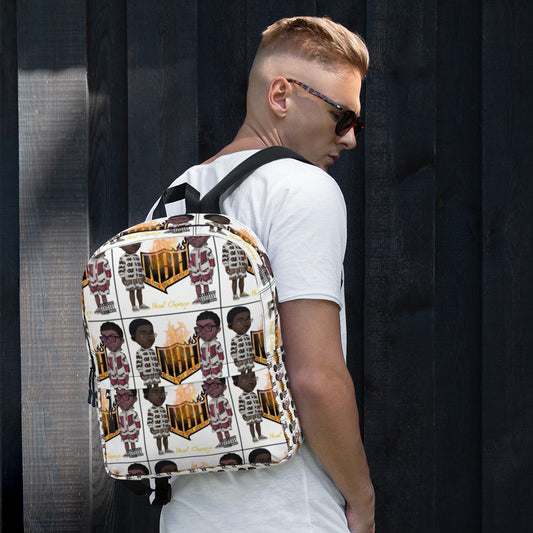 NBH Head Change All over print designer Backpack