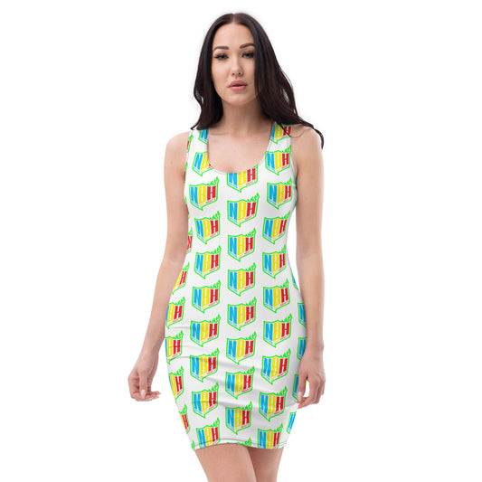Multicolor NBH Bodycon dress