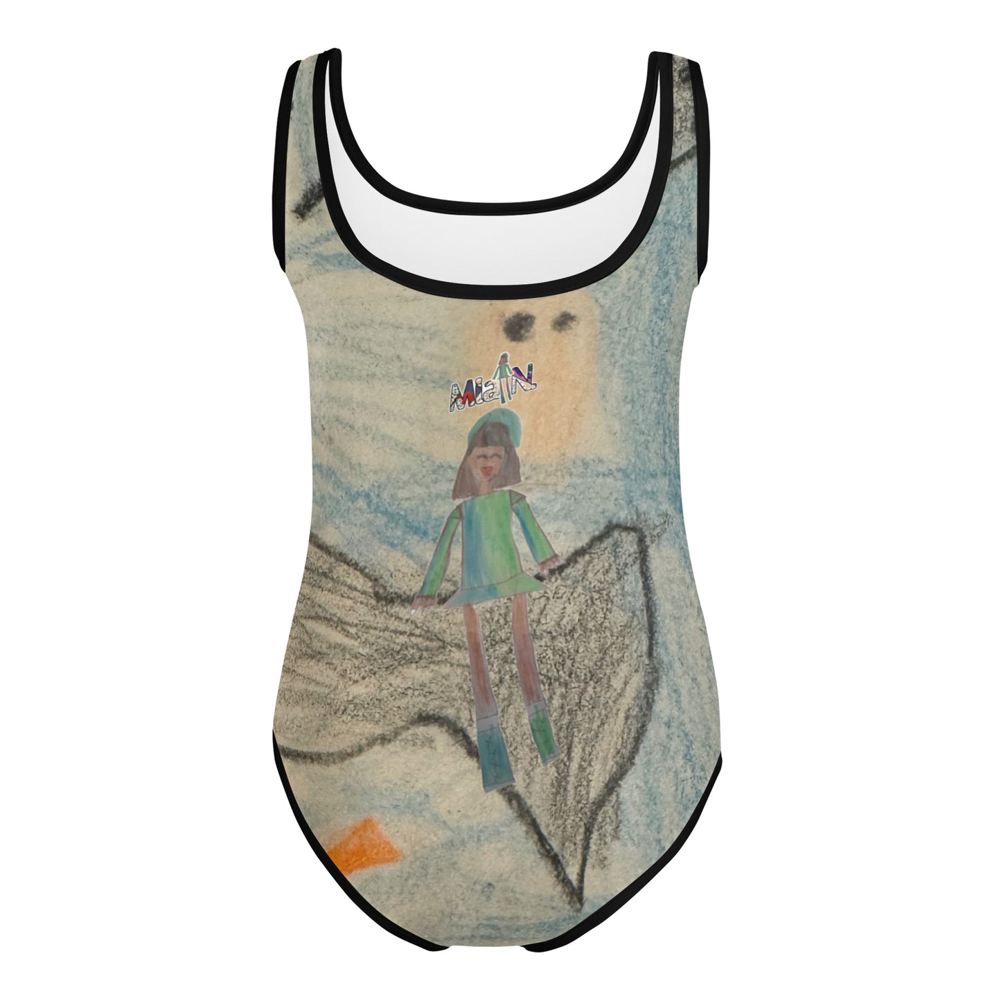 Mia N. All-Over Print Kids Swimsuit