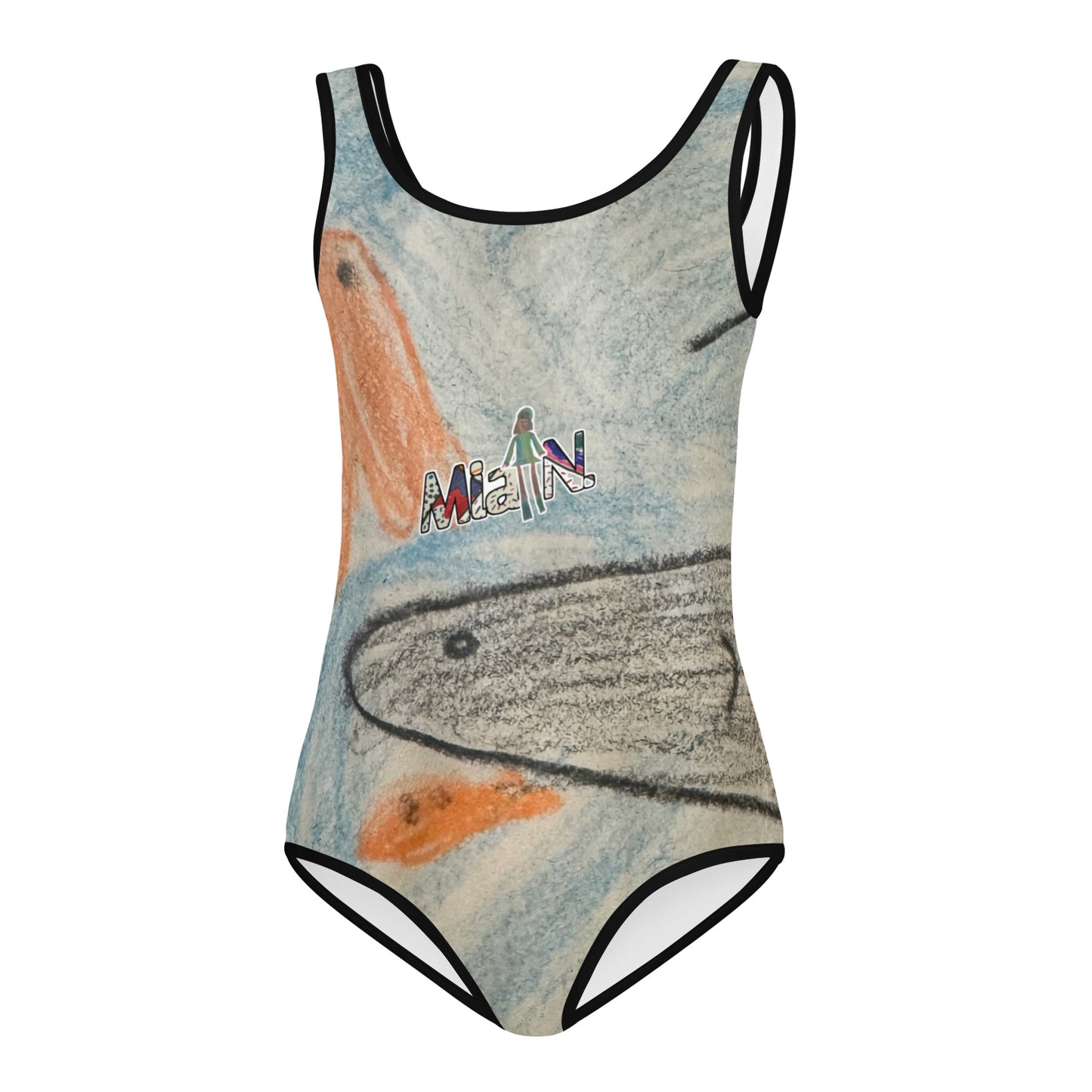 Mia N. All-Over Print Kids Swimsuit