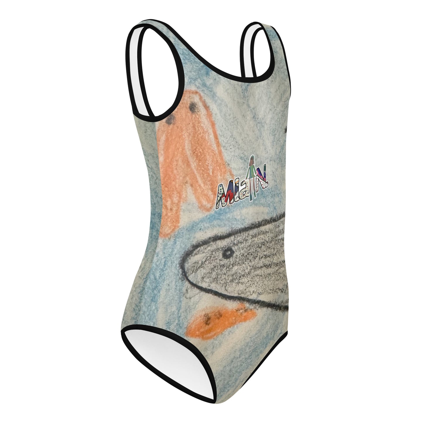 Mia N. All-Over Print Kids Swimsuit