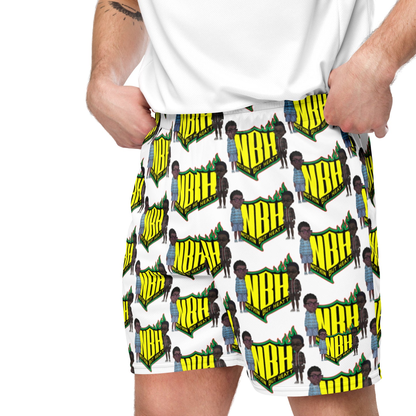 NBH Unisex mesh shorts
