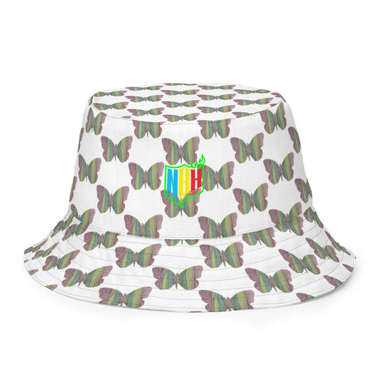 Butterfly by Mia N. Reversible bucket hat