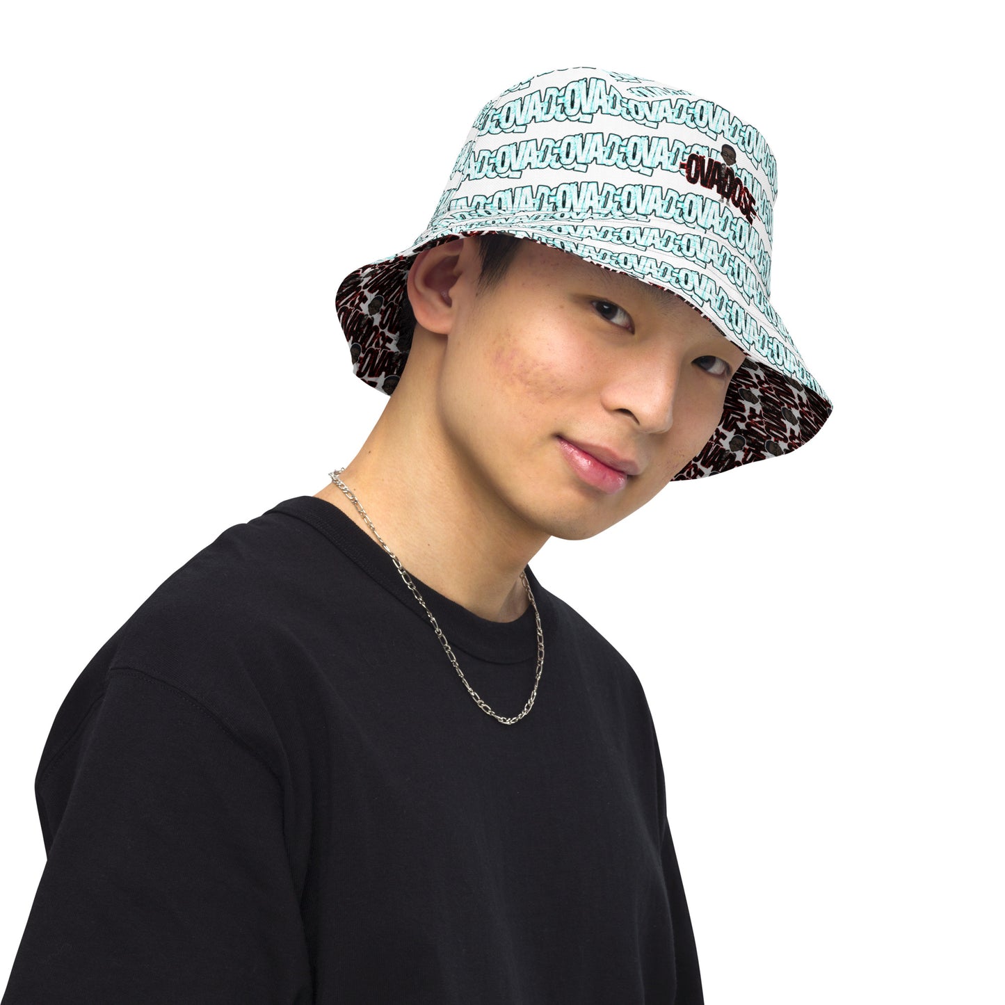 Ova-Dose Reversible bucket hat