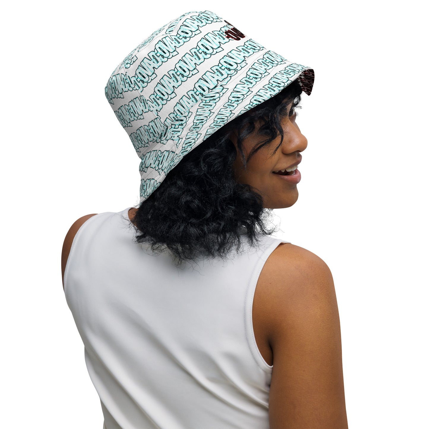 Ova-Dose Reversible bucket hat