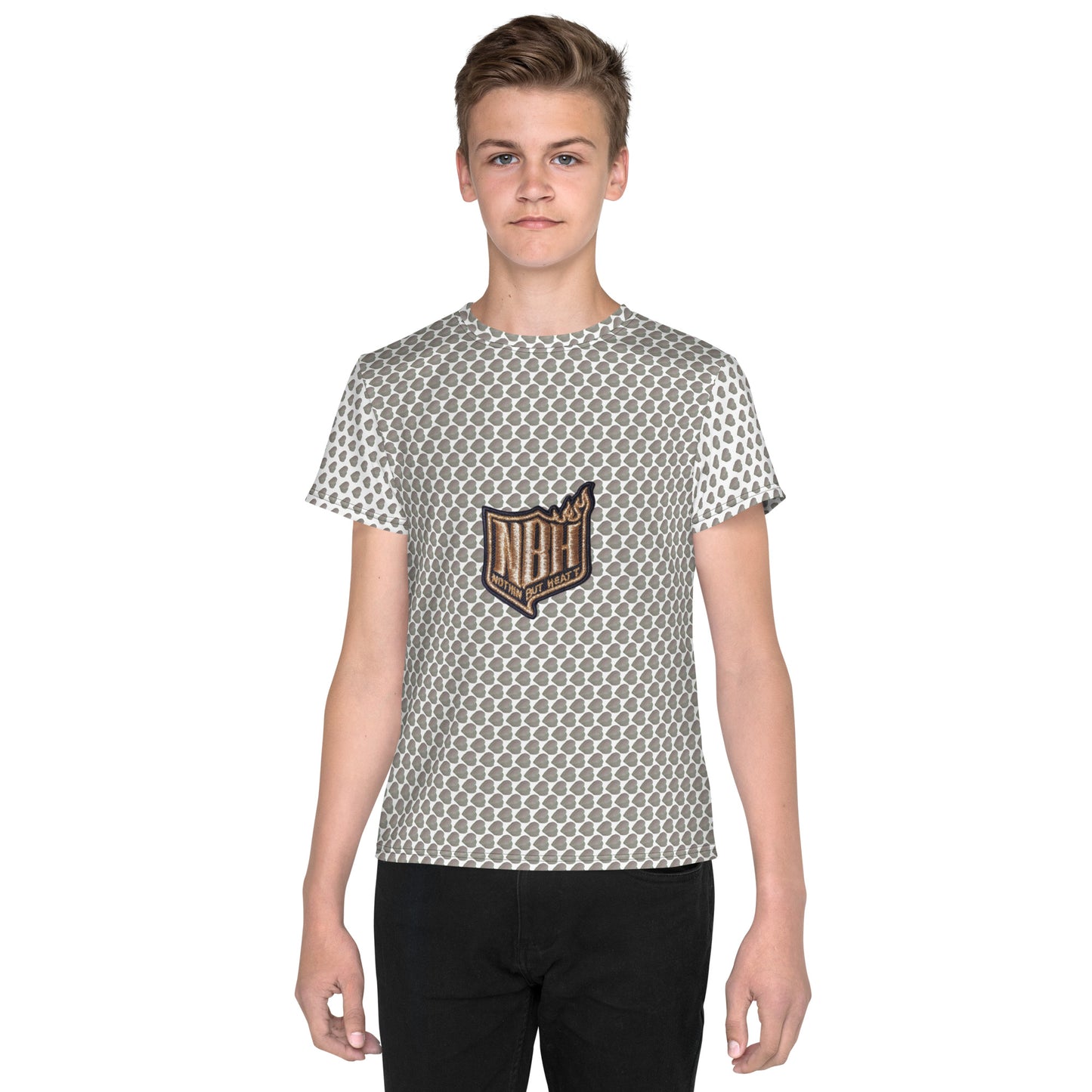 Mia N. Youth crew neck t-shirt