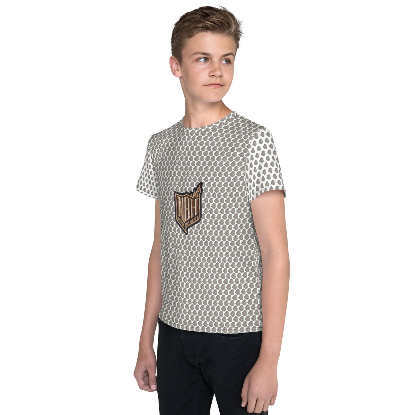 Mia N. Youth crew neck t-shirt