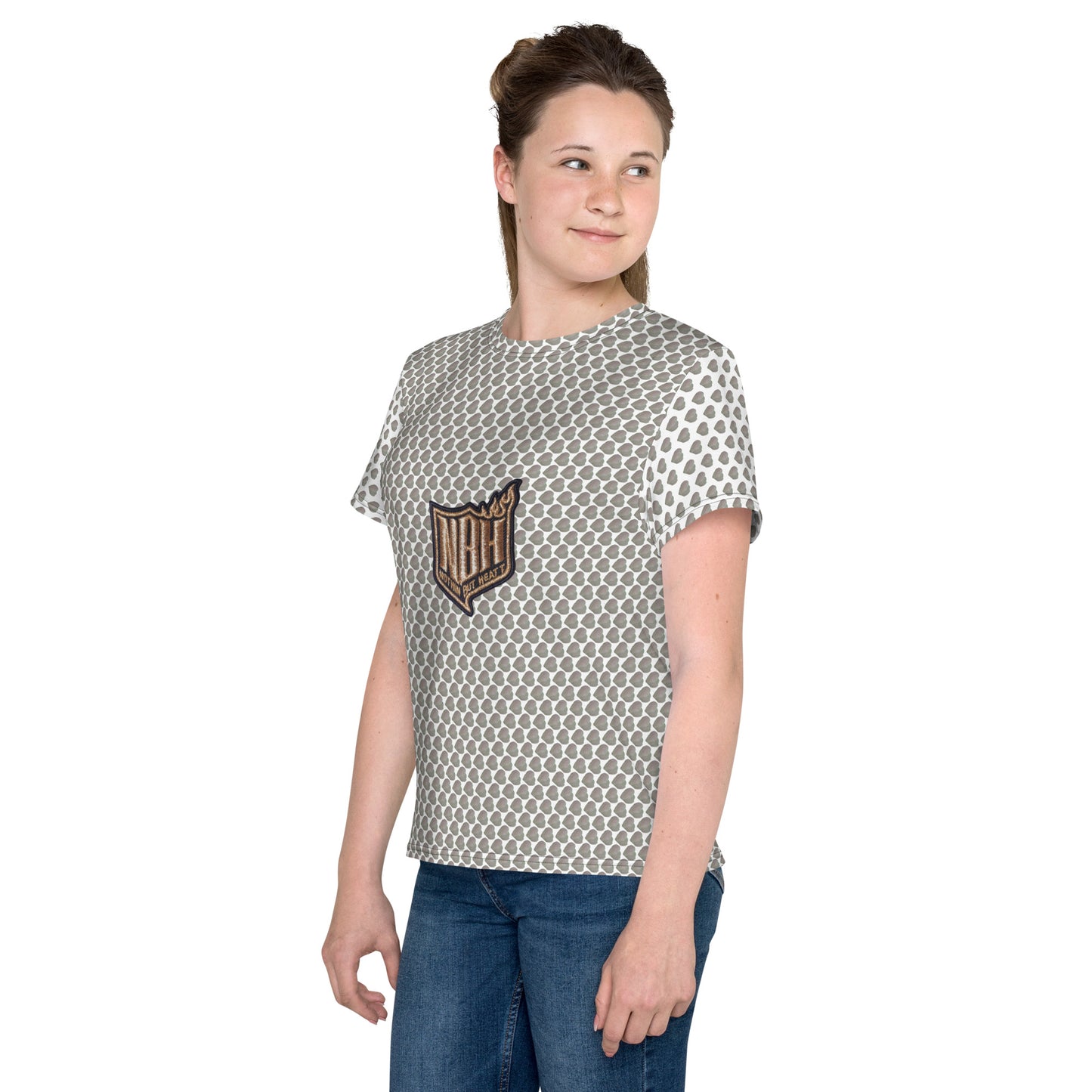 Mia N. Youth crew neck t-shirt