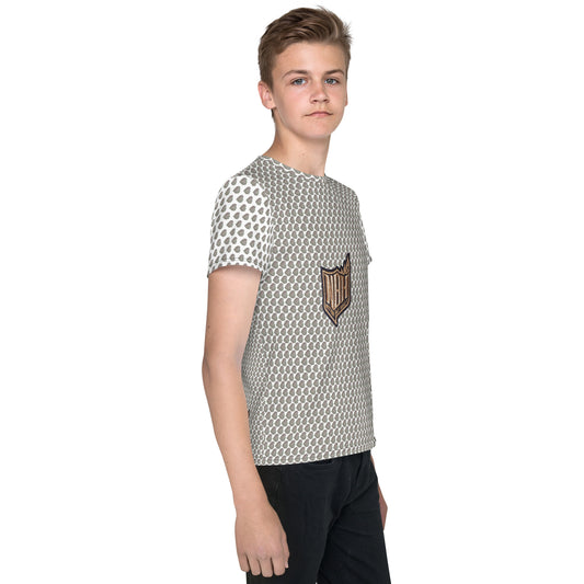 Mia N. Youth crew neck t-shirt