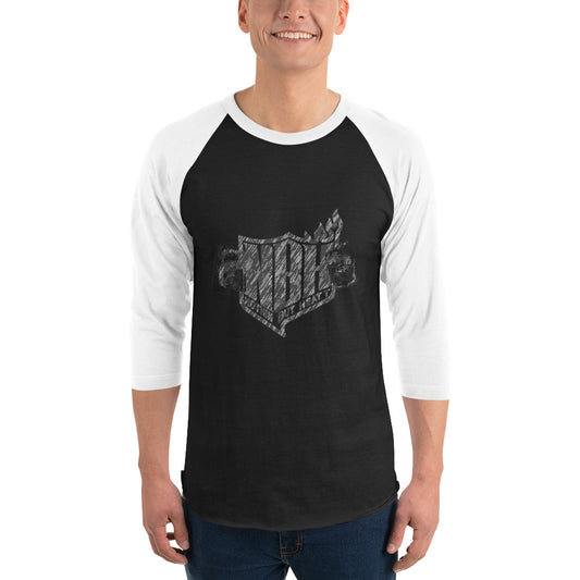 NBH Vintage 3/4 sleeve raglan shirt