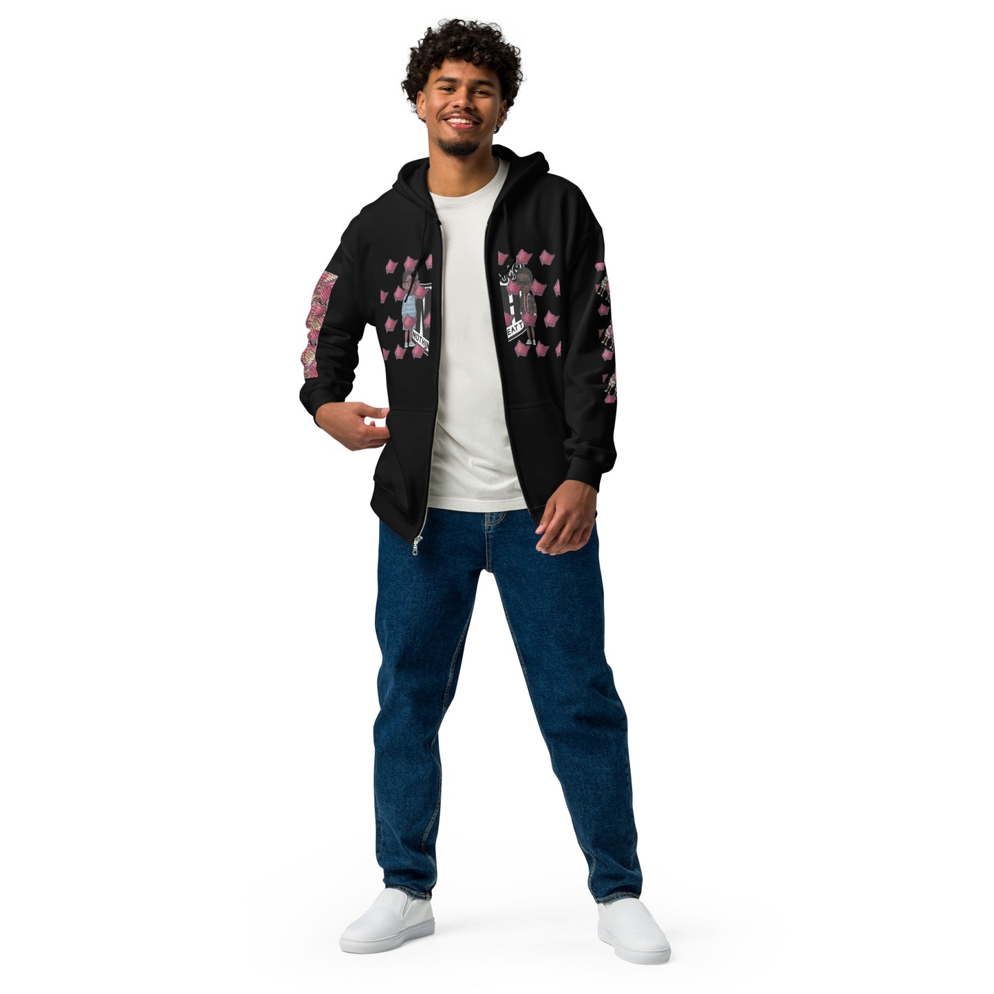 NBH R-Dedication Unisex heavy blend zip hoodie